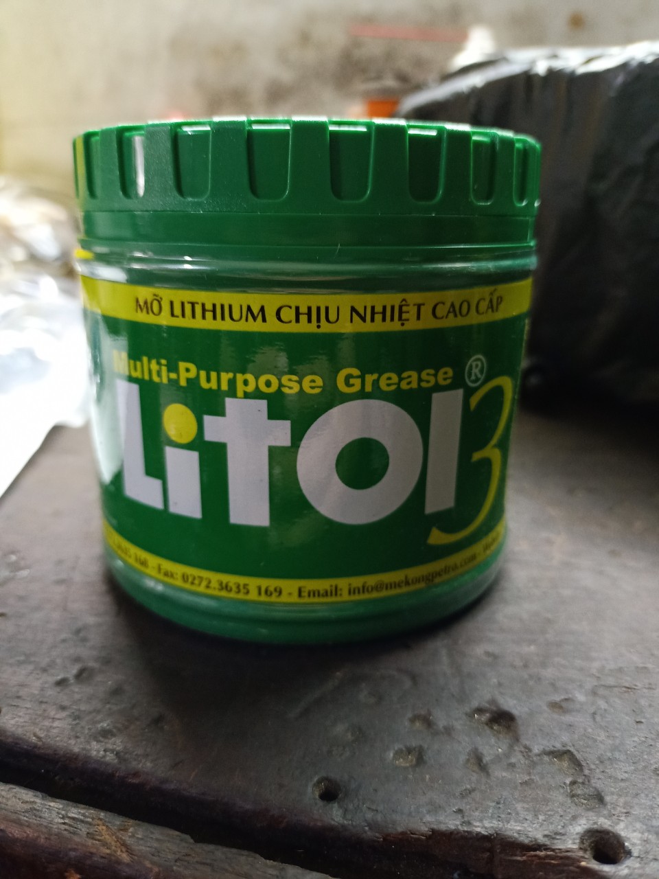 MỠ BÒ CHỊU NHIỆT LITOL 3 - VÀNG - 400G