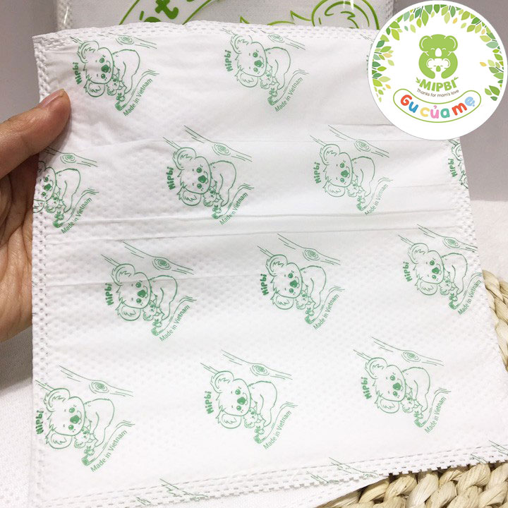 Miếng Lót Phân Su Sơ Sinh Mipi (30 tờ/Gói, Kích Thước 22x22cm)