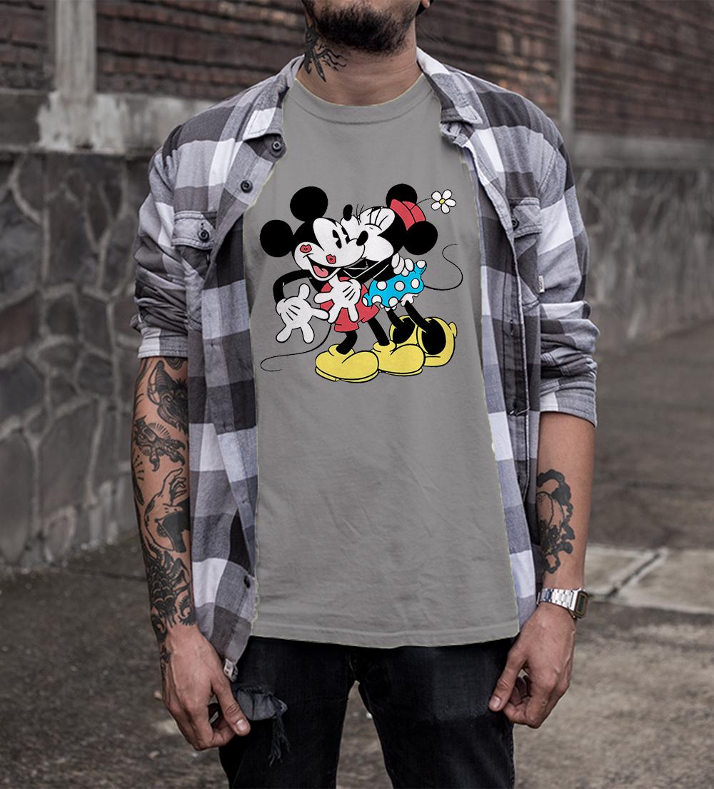 [HCM]Áo thun Unisex - Chuột mickey và mini dễ thương