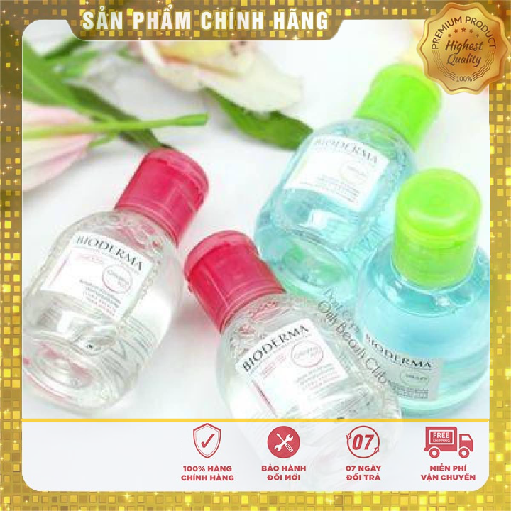 [HCM]Nước Tẩy trang Bio Sensibio H20 100ml chuẩn Pháp [CHÍNH HÃNG]