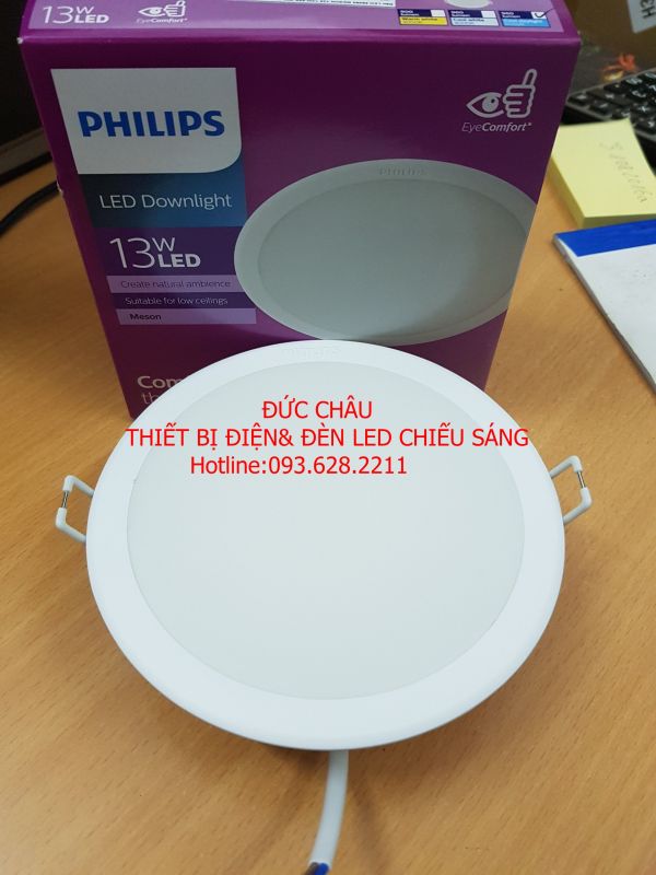 Đèn led philips 13w âm trần