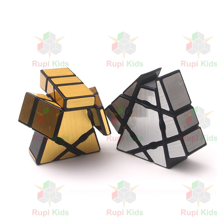 Rubik Ghost Mirror Bạc - YongJun 1x3x4 - Biến thể gương