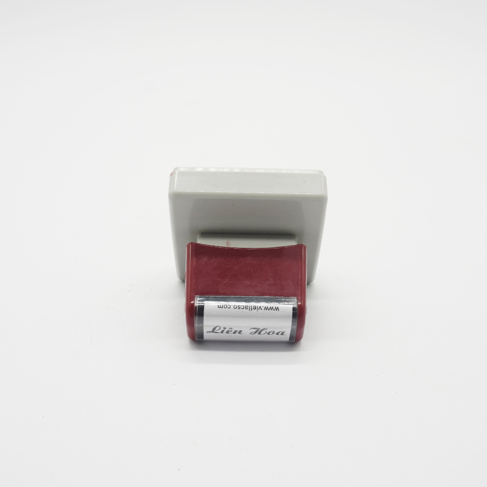 Dấu triện liên hoa 4cm thấm mực