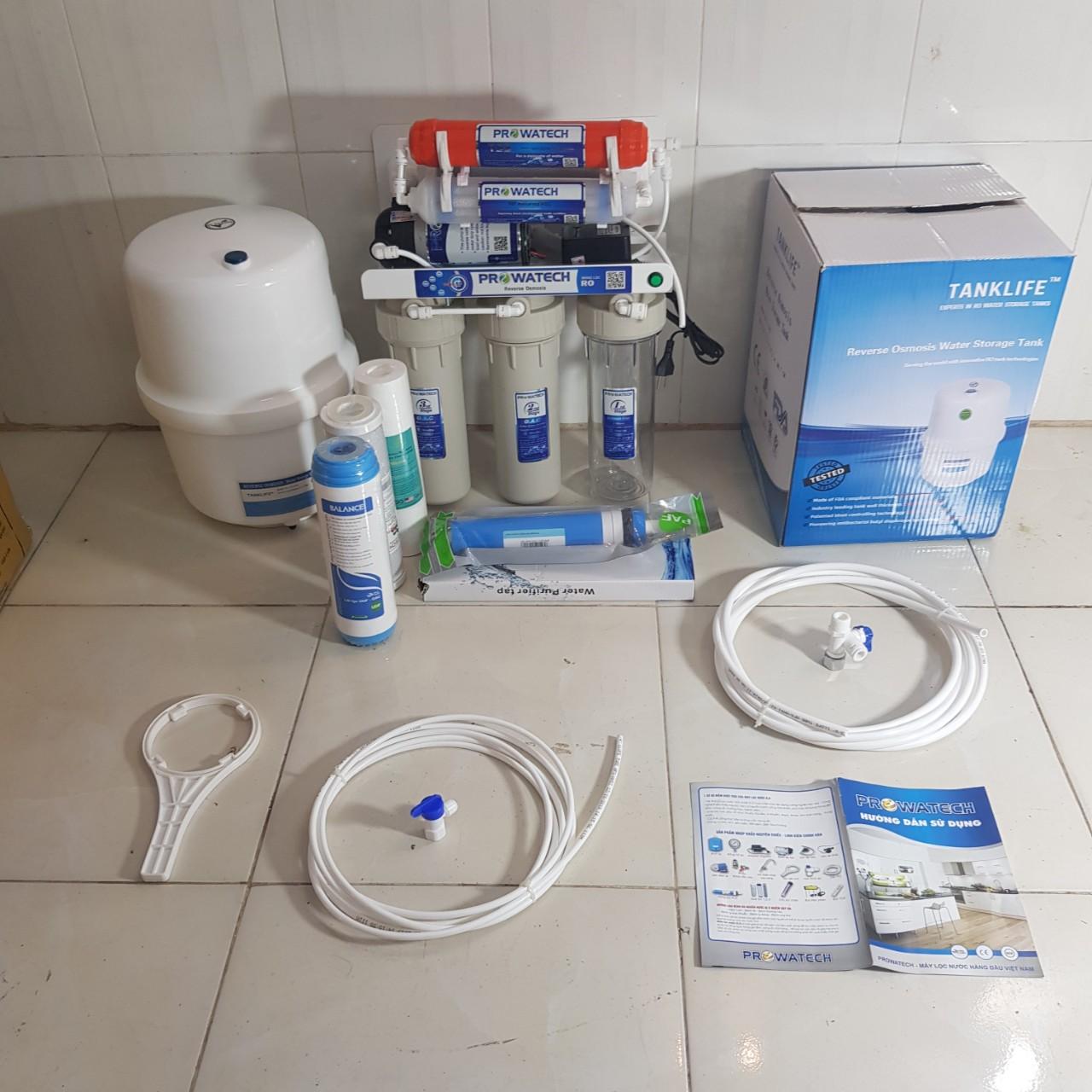 Máy lọc nước RO lắp âm chậu rửa chén 7 cấp