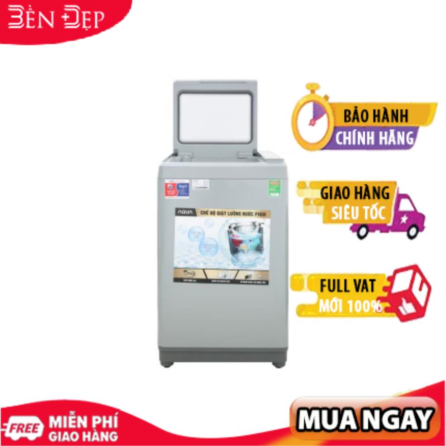 [TRẢ GÓP 0%] Máy giặt Aqua 9 Kg AQW-S90CT H2 (Giá áp dụng giao tại HN, HCM& các tỉnh liên hệ shop)