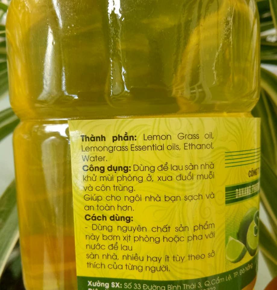 Nước lau sàn sả chanh / quế