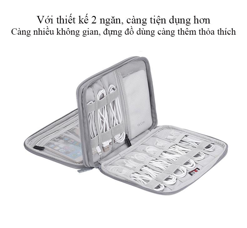 [HCM]Túi đựng đồ công Nghệ 2 Lớp tiện ích ( Túi đựng Ipad mini 7.9inch)