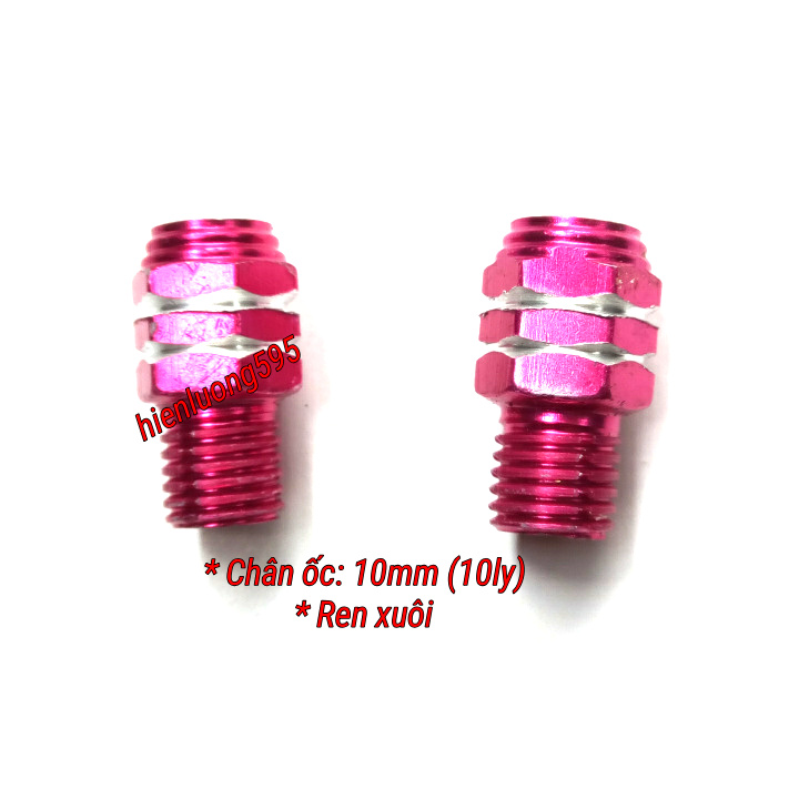 Ốc chân gương xe máy hình mặt cười (giá 01 đôi)