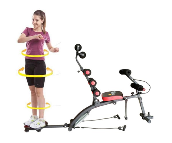 Máy Tập Cơ Bụng New Six Pack Care có đạp xe + xoay eo