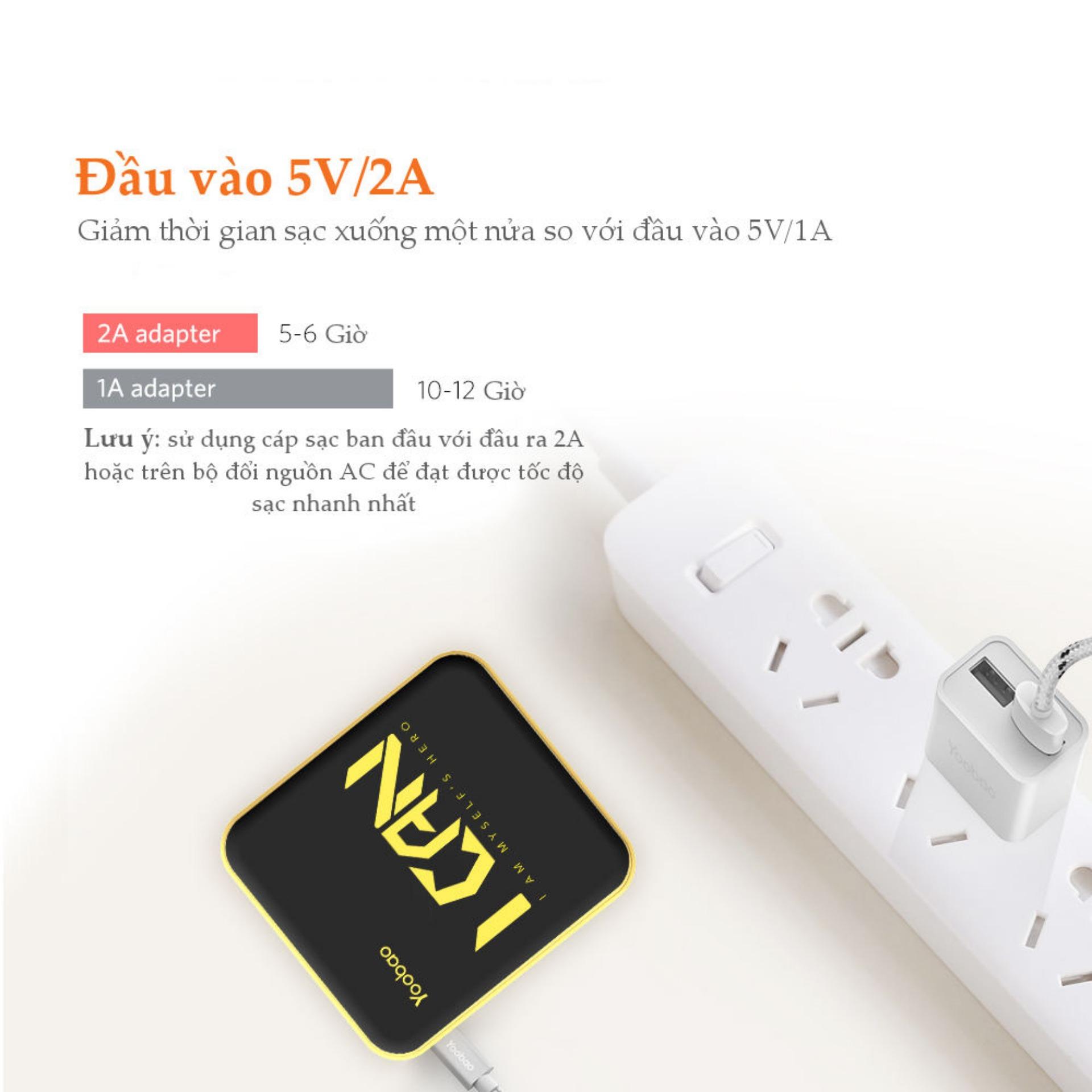 [HCM]SẠC DỰ PHÒNG YOOBAO YB-6024 10000mAh
