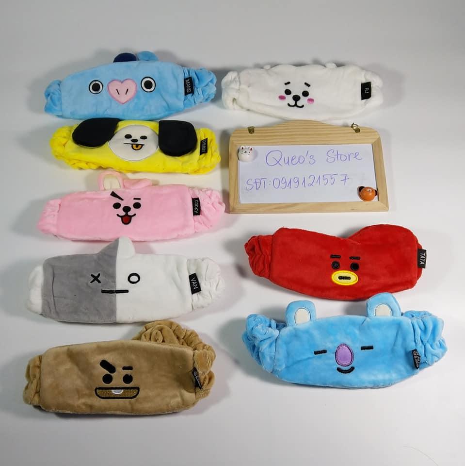 Headband Băng đô đội đầu rửa mặt BTS BT21 unoff