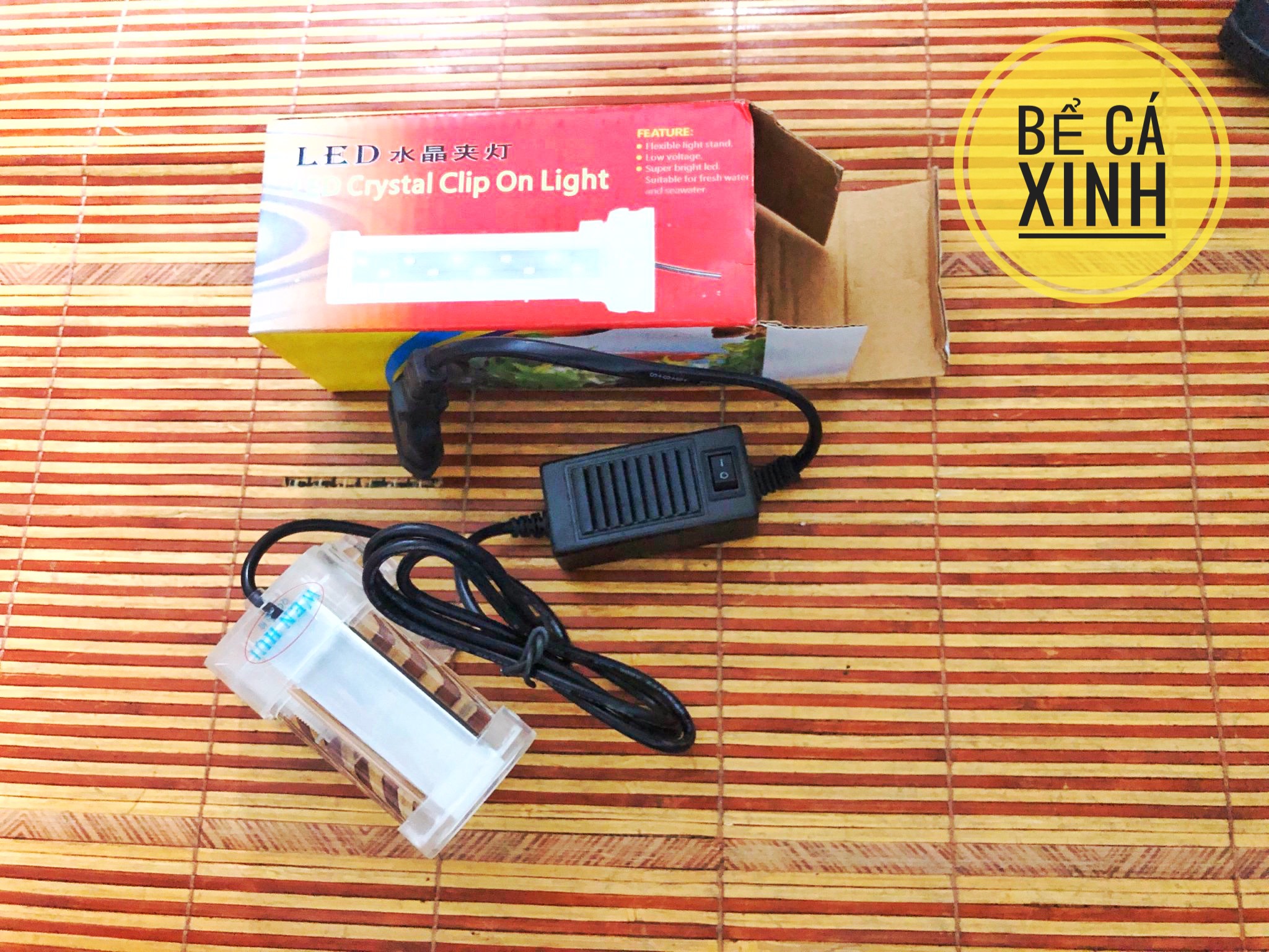 Đèn led thủy sinh cho hồ cá mini công suất 1.5w
