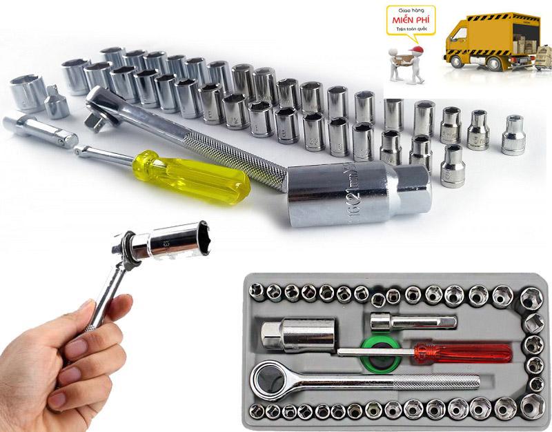 Bo Do Nghe Sua Xe May TPHCM, Bo Chia Khoa Sua Xe, TÌM MUA Bộ khẩu mở siết ốc và bugi 40 chi tiết - ĐA NĂNG, TIỆN DỤNG. Nhập Khẩu & Phân Phối Toàn Quốc