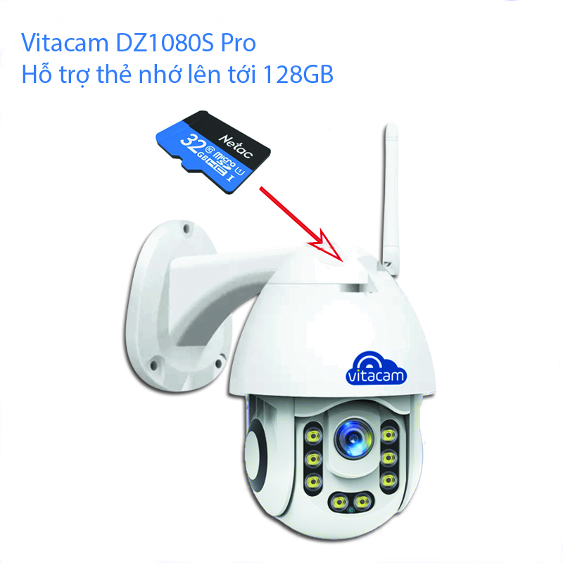 CAMERA NGOÀI TRỜI VITACAM DZ1080S PRO.