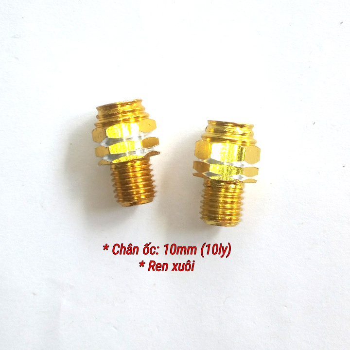 Ốc chân gương xe máy hình mặt cười (giá 01 đôi)