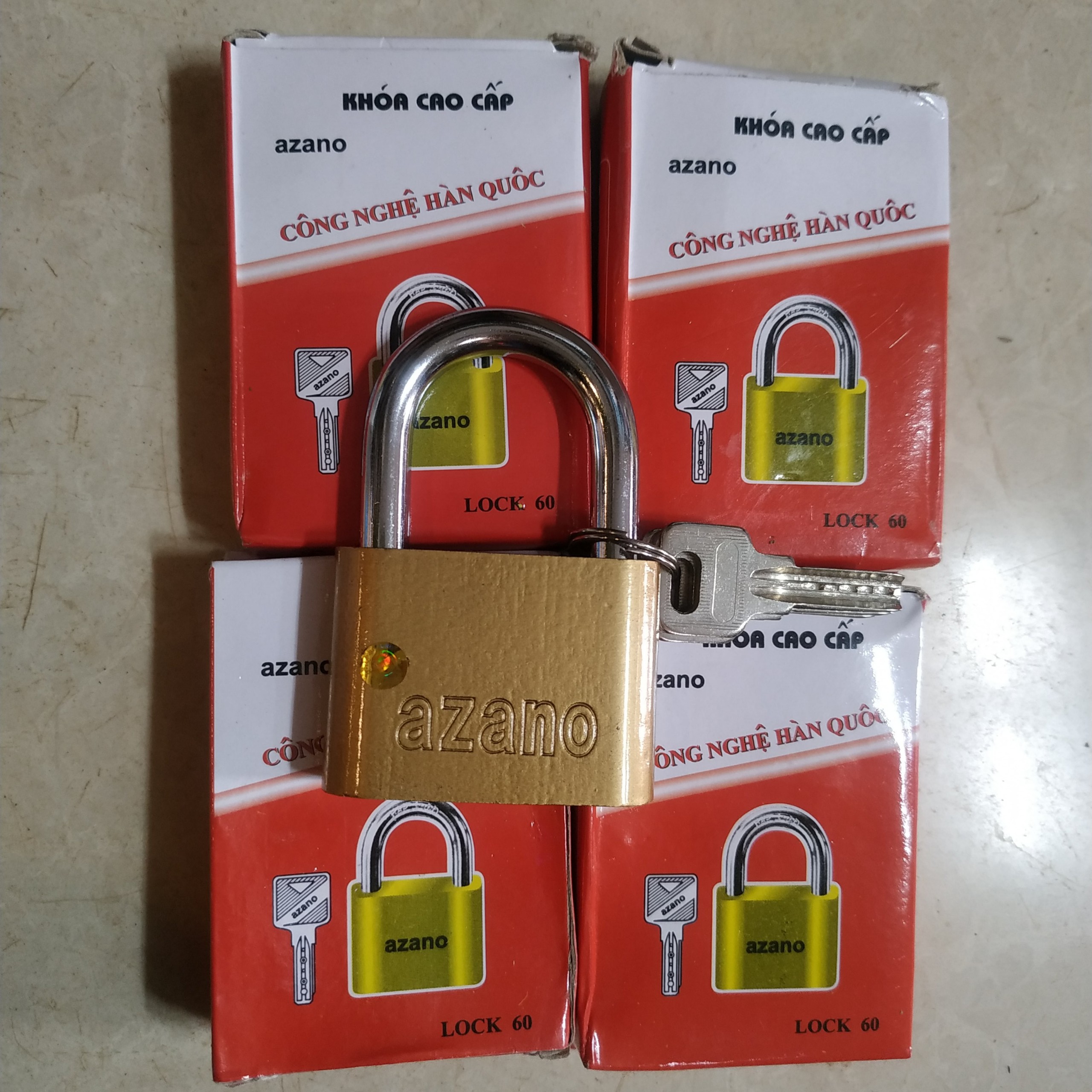 Ổ khóa Azano - ổ khóa Việt Hàn