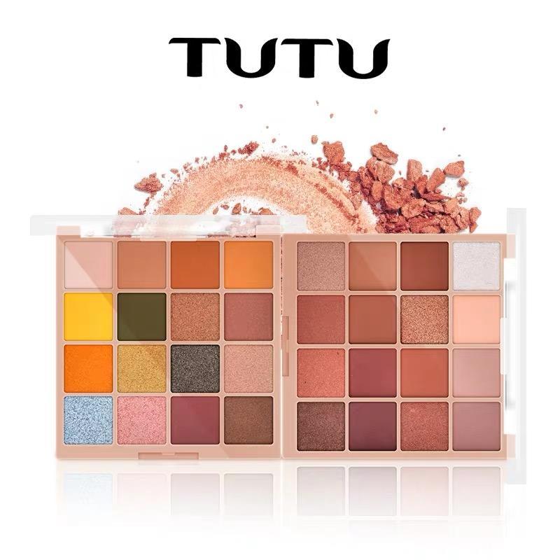 TUTU - Bảng mắt 16 màu KAQI COLOR tông đào