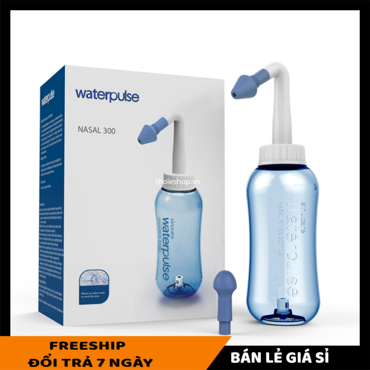 [HCM]Bình rửa mũi water plus giúp làm sạch khoang mũi loại bỏ bụi bẩn phấn hoa - Dụng cụ vệ sinh mũi - Dụng cụ làm sạch khoang mũi - Làm sạch mũi [LẺ GIÁ SỈ]