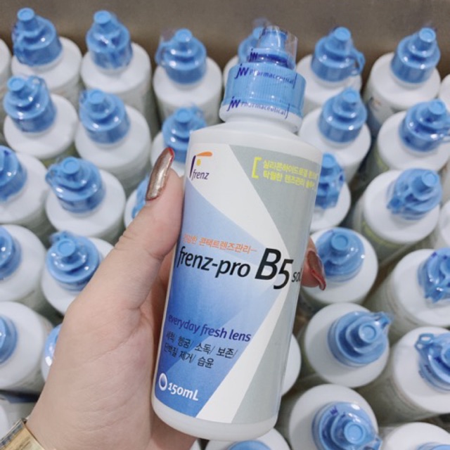 [HCM]Nước ngâm lens FRENZ-PRO B5 150ml