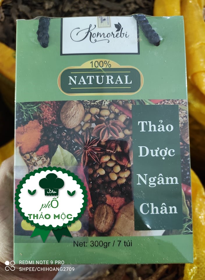 Ngâm Chân Thảo Dược - Komorebi ( set 7 gói)