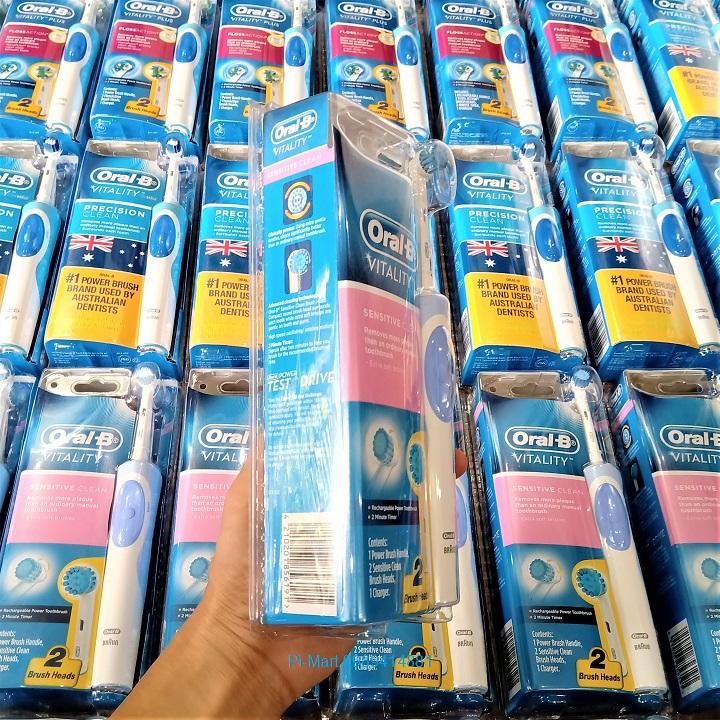 Bàn chải điện Oral-B Sensitive Clean Úc