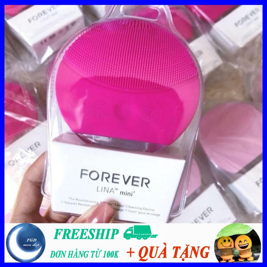 Máy rửa mặt dùng sạc Forever massage da mặt, làm sạch sâu da mặt
