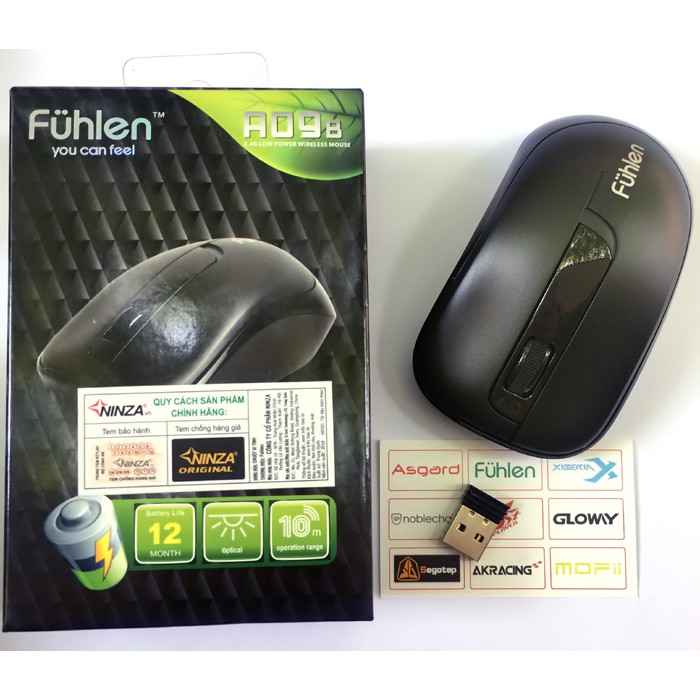Chuột không dây Fuhlen A09
