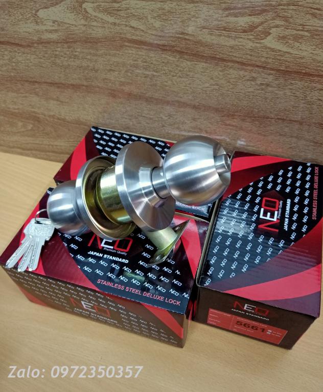 [HCM]Khóa tròn NEO 5661 SS/60MM
