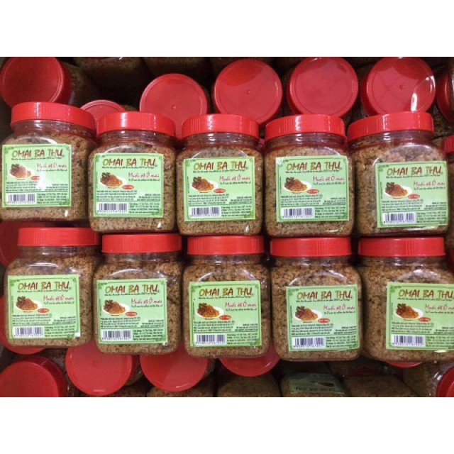 Lốc (10 hộp) muối ô mai  Bà Thu (hộp 100g)