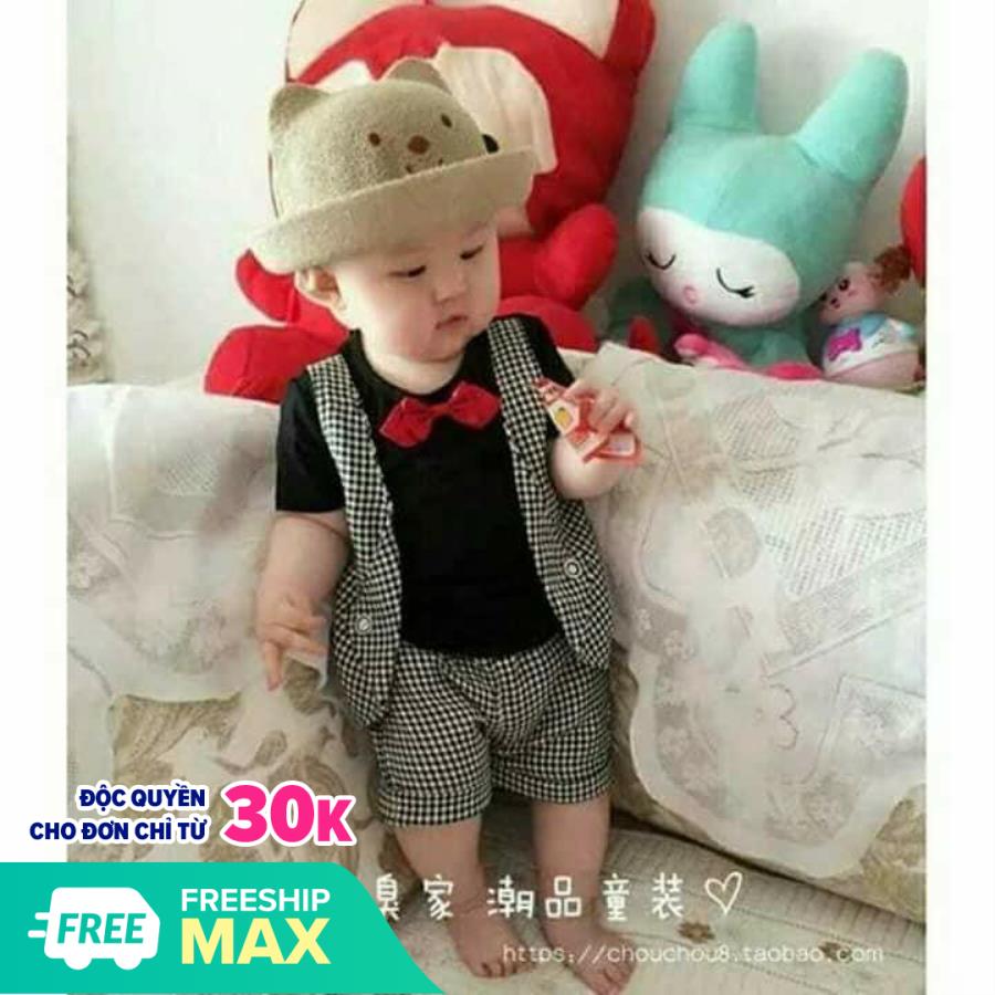 [HCM]đồ cho bé trai bộ công tử giả vest