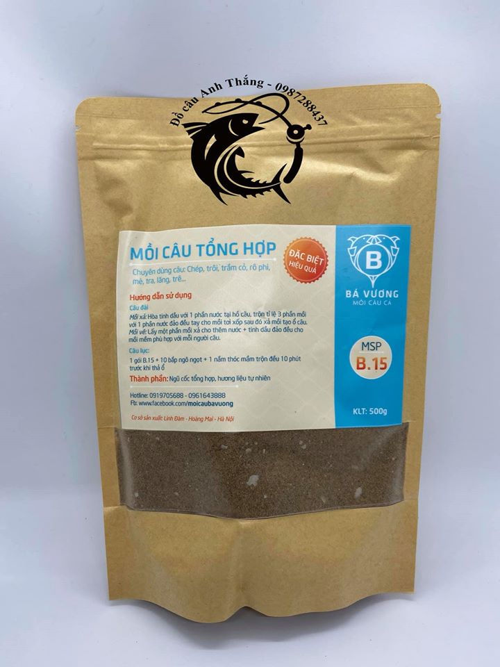 Mồi câu tổng hợp Bá Vương B15