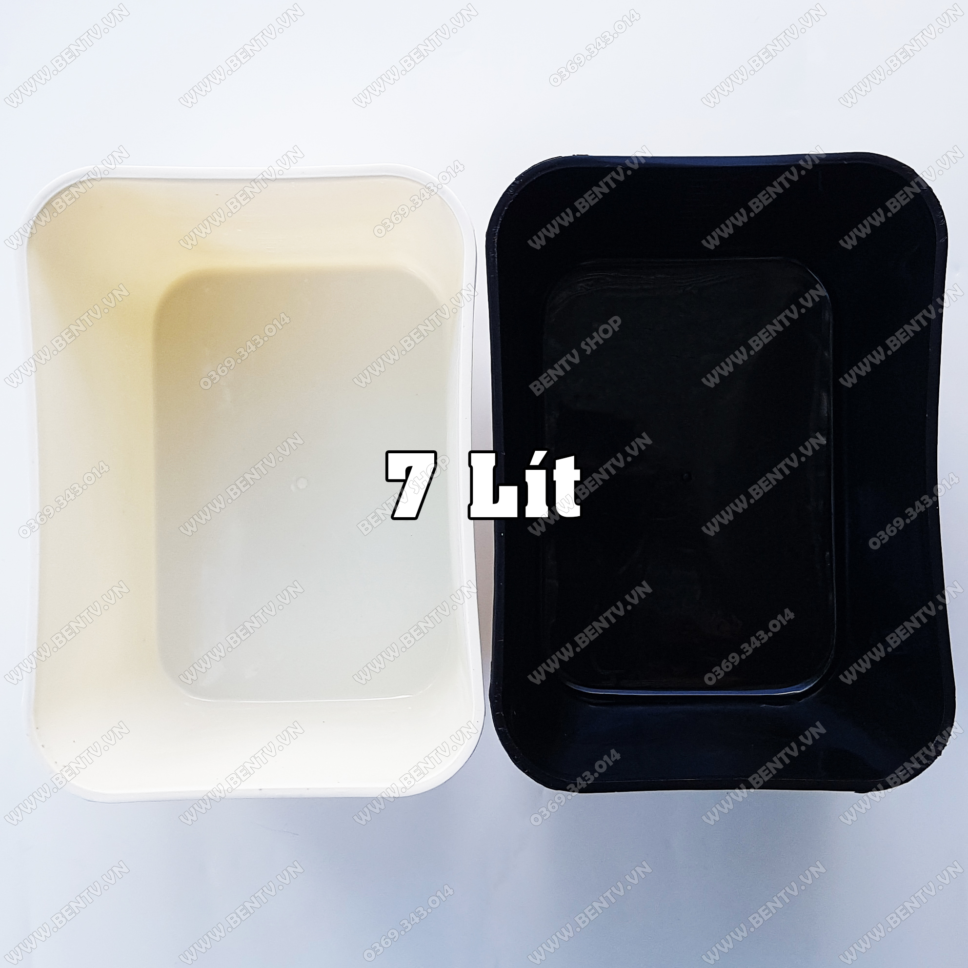 Khay Nhựa Nuôi Cá - Ép Cá Betta (7 Lít)