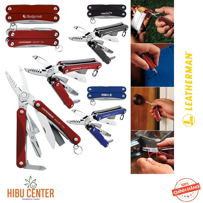 Kìm Đa Năng Leatherman Squirt ES4 9 Tools