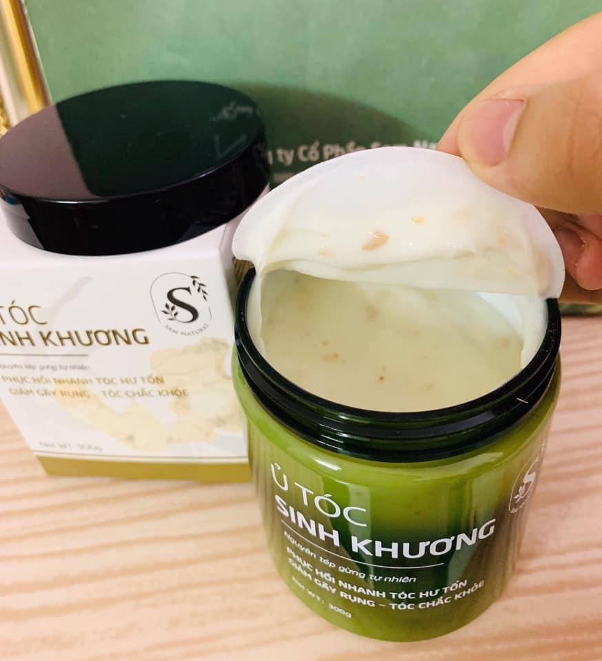 Kem ủ tóc - [Sam Natural]  Ủ tóc sinh khương 300g ( nhỏ)