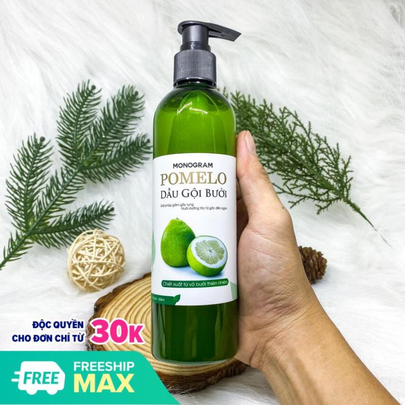 DẦU GỘI TRI RỤNG TÓC BƯỞI POMELO, kích thích mọc tóc mới, giúp tóc chắc khỏe và suôn mượt từ gốc đến ngọn 300ml