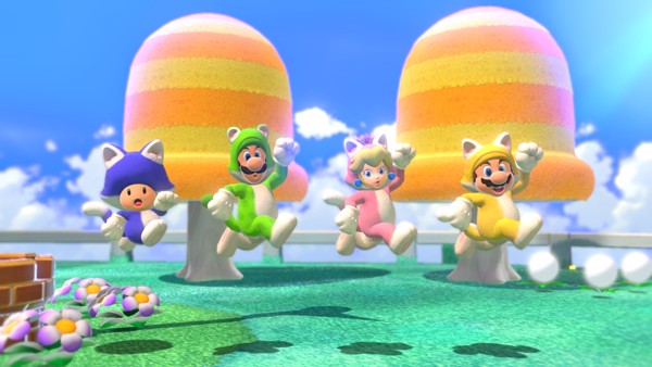Đĩa game Switch - Super Mario 3D World + Bowsers Fury