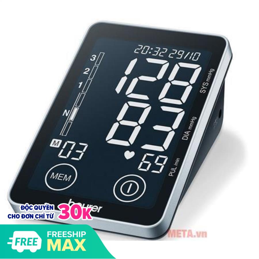 Máy đo huyết áp bắp tay Beurer BM-58 - Hàng nhập khẩu