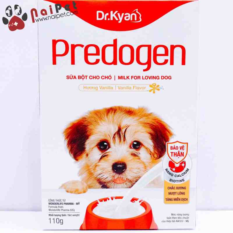Sữa Bột Dinh Dưỡng Cho Chó Predogen Dr.Kyan Hộp 110g
