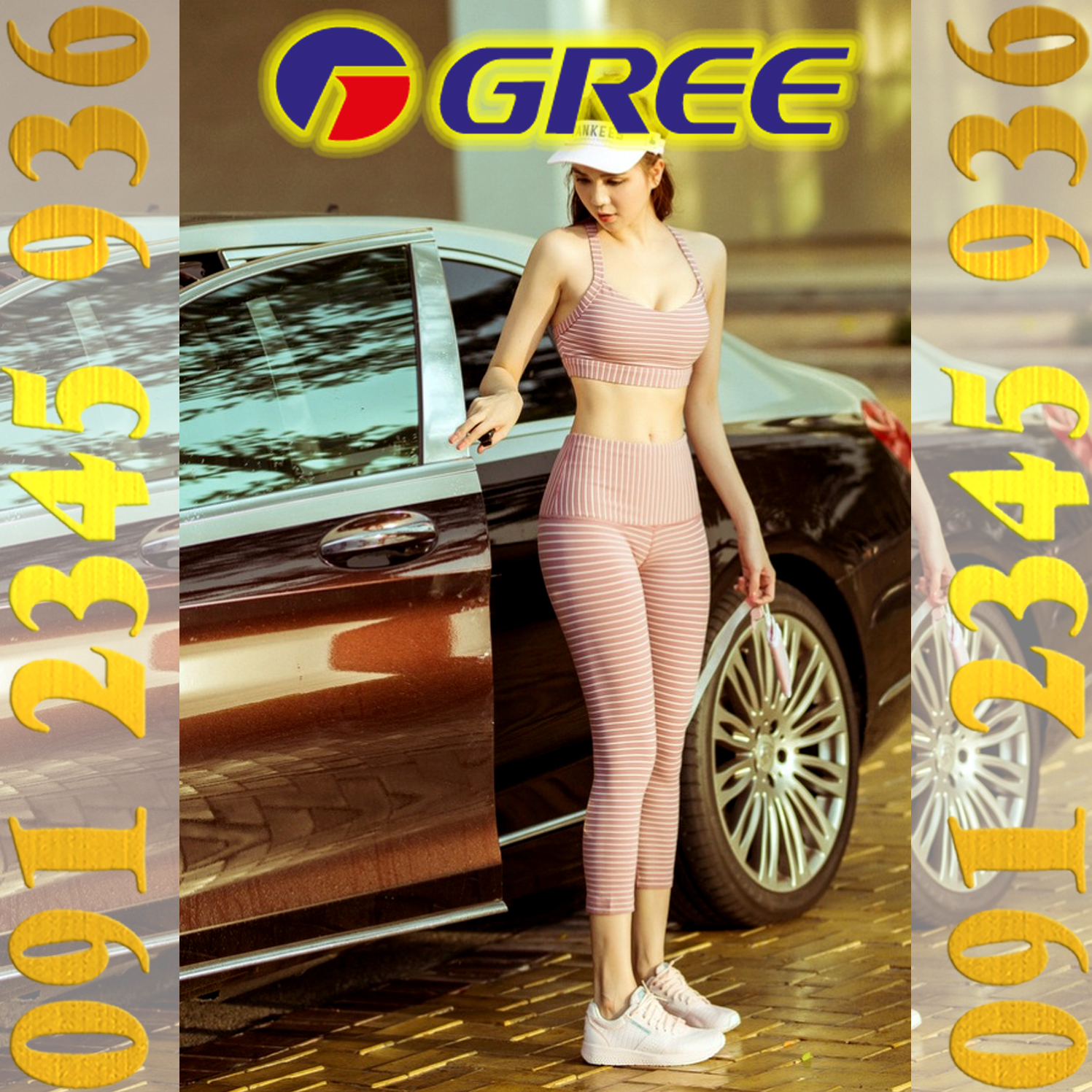 Điều khiển GREE [ĐA NĂNG] + [HÀNG ĐẸP] cho điều hòa. (Mẫu số 8)