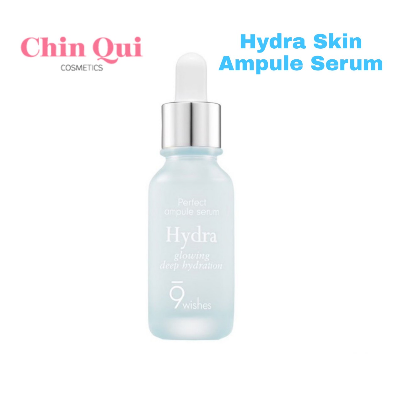 Tinh Chất 9Wishes Dưỡng Ẩm & Làm Căng Bóng Da Hydra Skin Ampule Serum 25ml