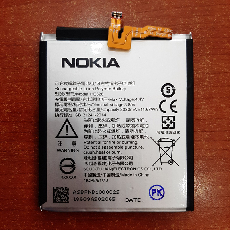 Pin Nokia 8