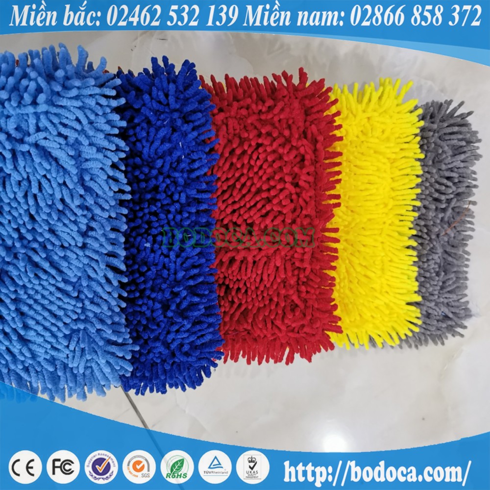 [HCM]Combo 2 tấm lau sàn san hô 60cm
