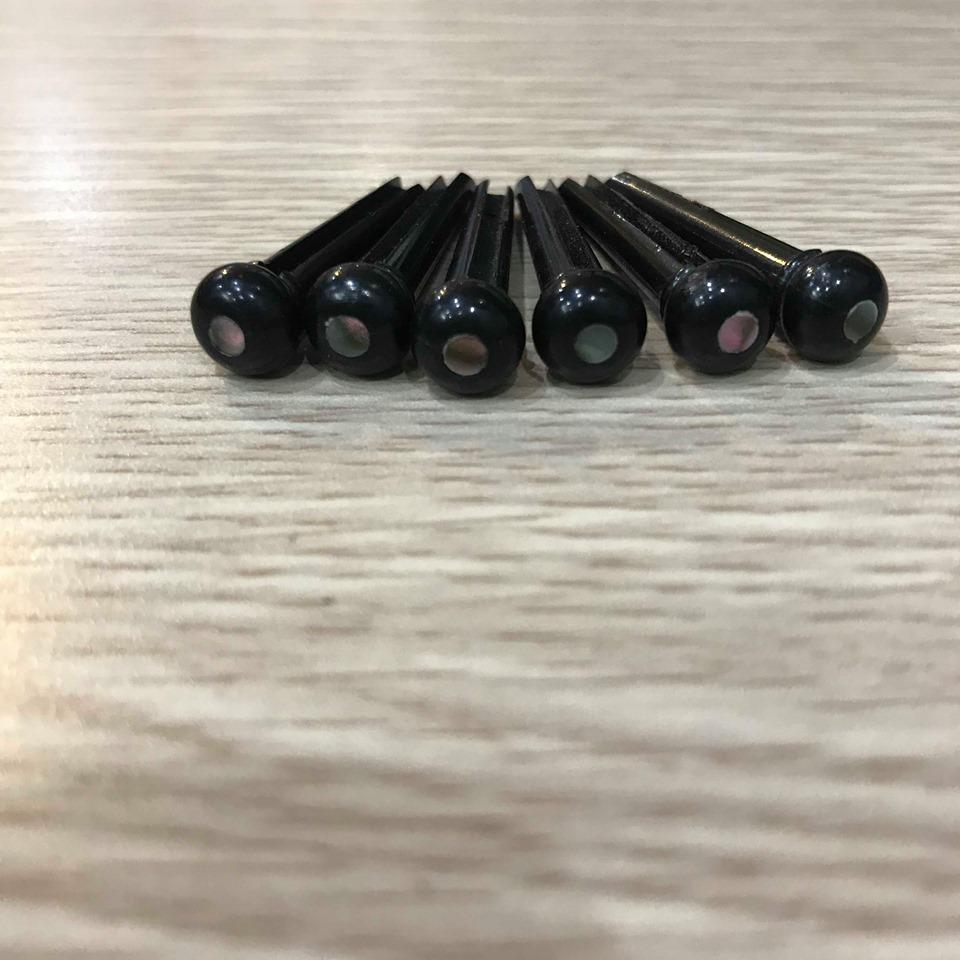 [HCM]Bộ 6 chốt ghim đàn guitar cao cấp