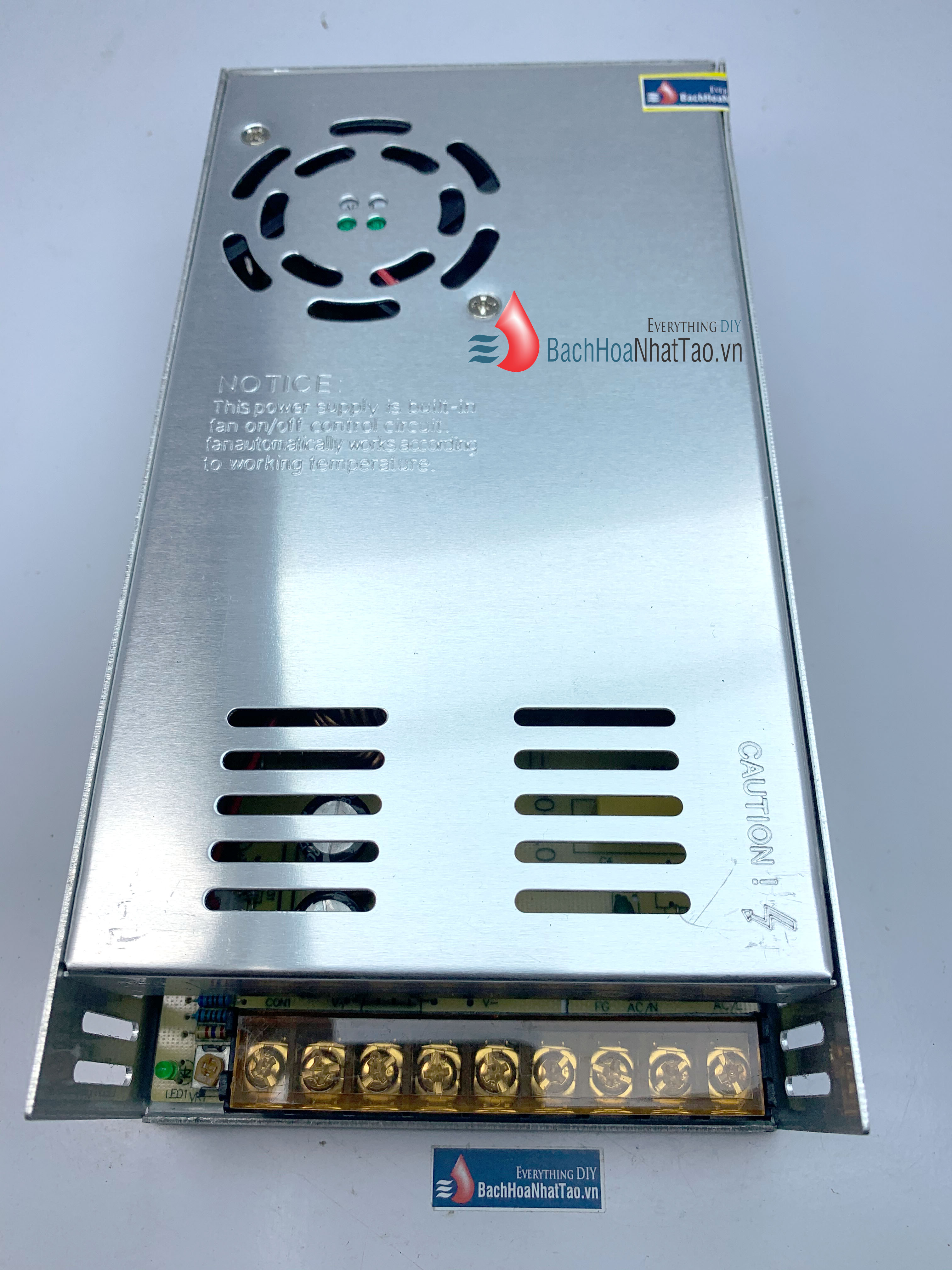 Nguồn tổ ong 12V 33A 400W(quạt) mới 100%