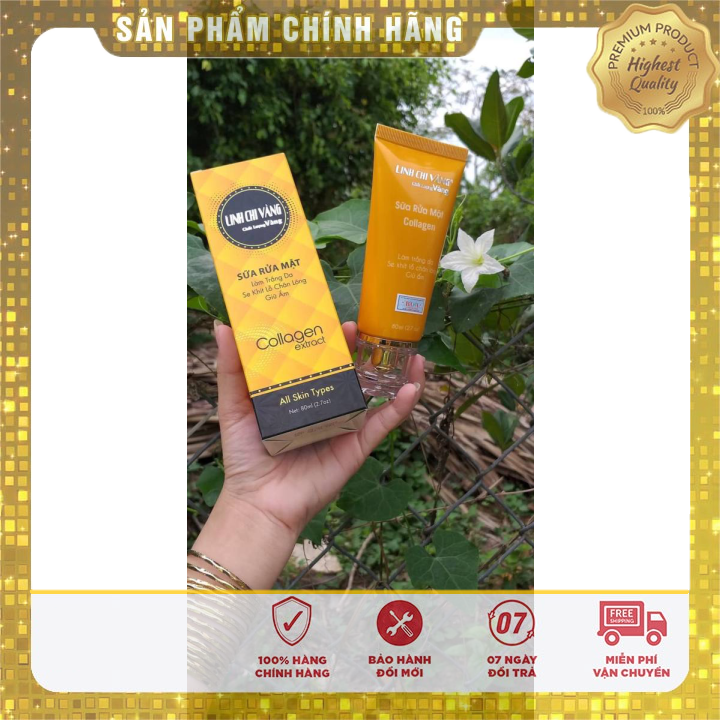 SỮA RỬA MẶT LINH CHI VÀNG [CHÍNH HÃNG]