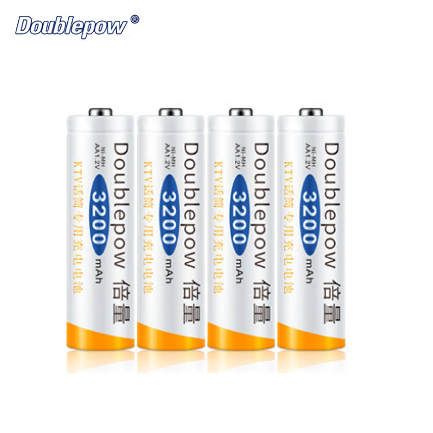 AA Rechargeable Battery-3200mAh Doublepow (Orange)