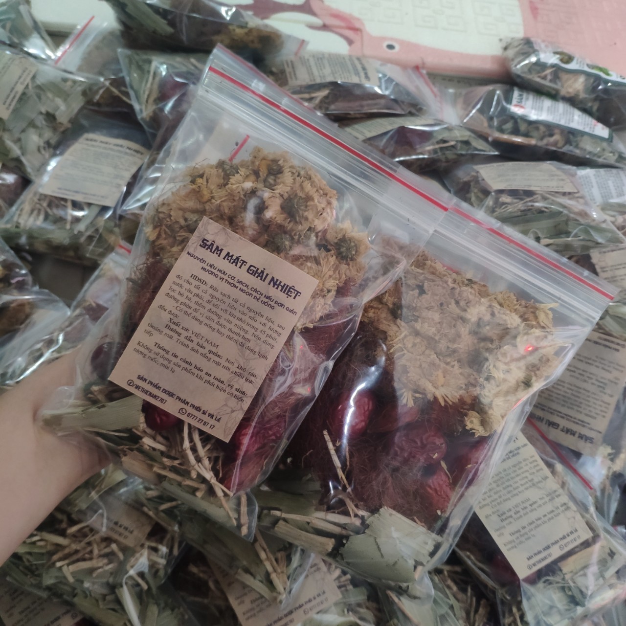 SÂM BÔNG CÚC NHỎ NẤU 3L NƯỚC