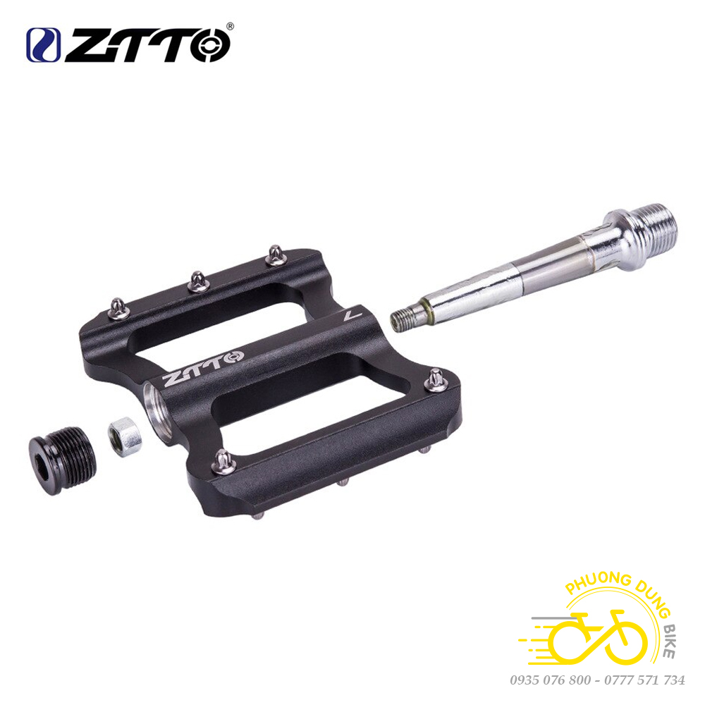 Pedan Bàn Đạp Bạc Đạn Xe Đạp ZiTTO JT06 – Bàn Đạp Bạc Đạn, Nhôm Nhẹ, Chống Trượt, Bền Bỉ