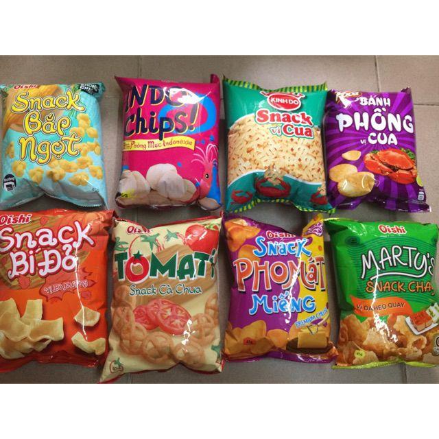 bánh snack oishi