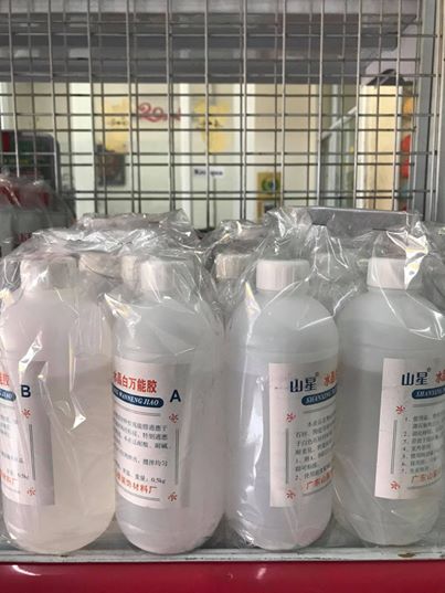 KEO DÁN ĐÁ AB TRẮNG SỨ